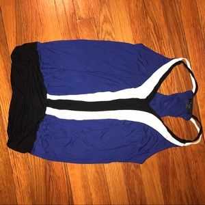 Forever 21 tank, bright blue/purple color